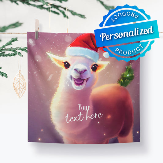 Personalized Christmas Pillow Case - Lama | Seepu