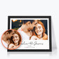 Personalized Framed Poster with image, names and date | Seepu