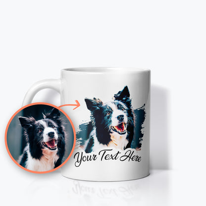 Personalized Pet Photo Ceramic Mug | Seepu