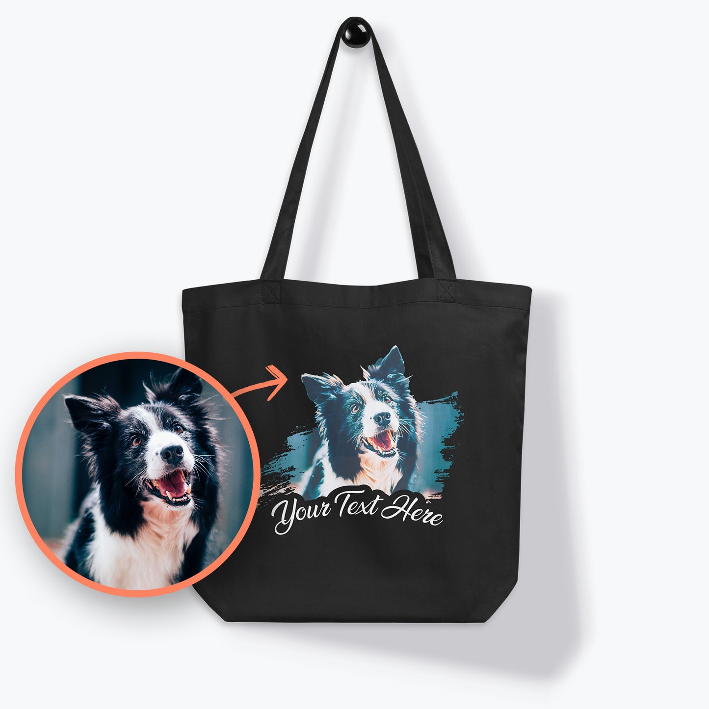 Personalized Pet Photo Eco Tote Bag | Seepu