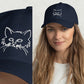 Personalized Pet Embroidery Cap | Seepu | woman wearign