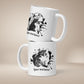 Personalized Pet Line Drawing Ceramic Mug | Seepu | dog and cat