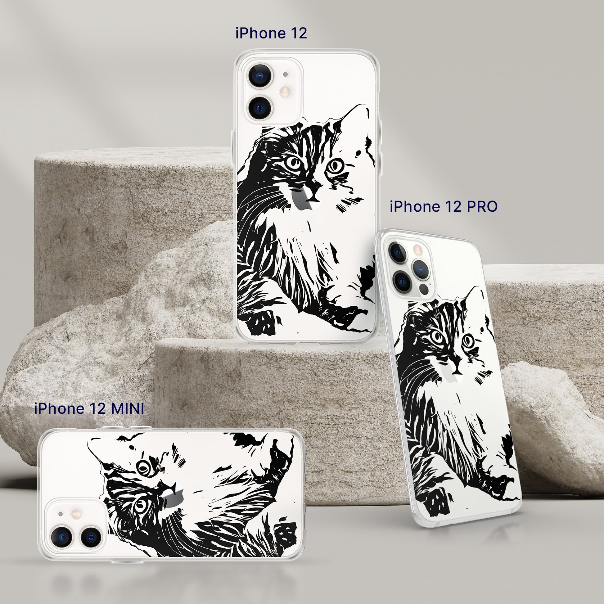 Personalized Pet Line Drawing Case for iPhone | Seepu | iphone 12, iphone 12 pro, iphone 12 mini