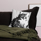 Personalized Pet Line Drawing Pillow Case | Seepu | 12x12 size