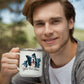 Personalized Pet Photo Enamel Mug | Seepu | ma with enamel mug