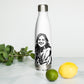 Personalized Line Stainless Steel Water Bottle | Seepu| line art woman