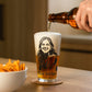 Personalized Line Drawing Pint Glass | Seepu | beer