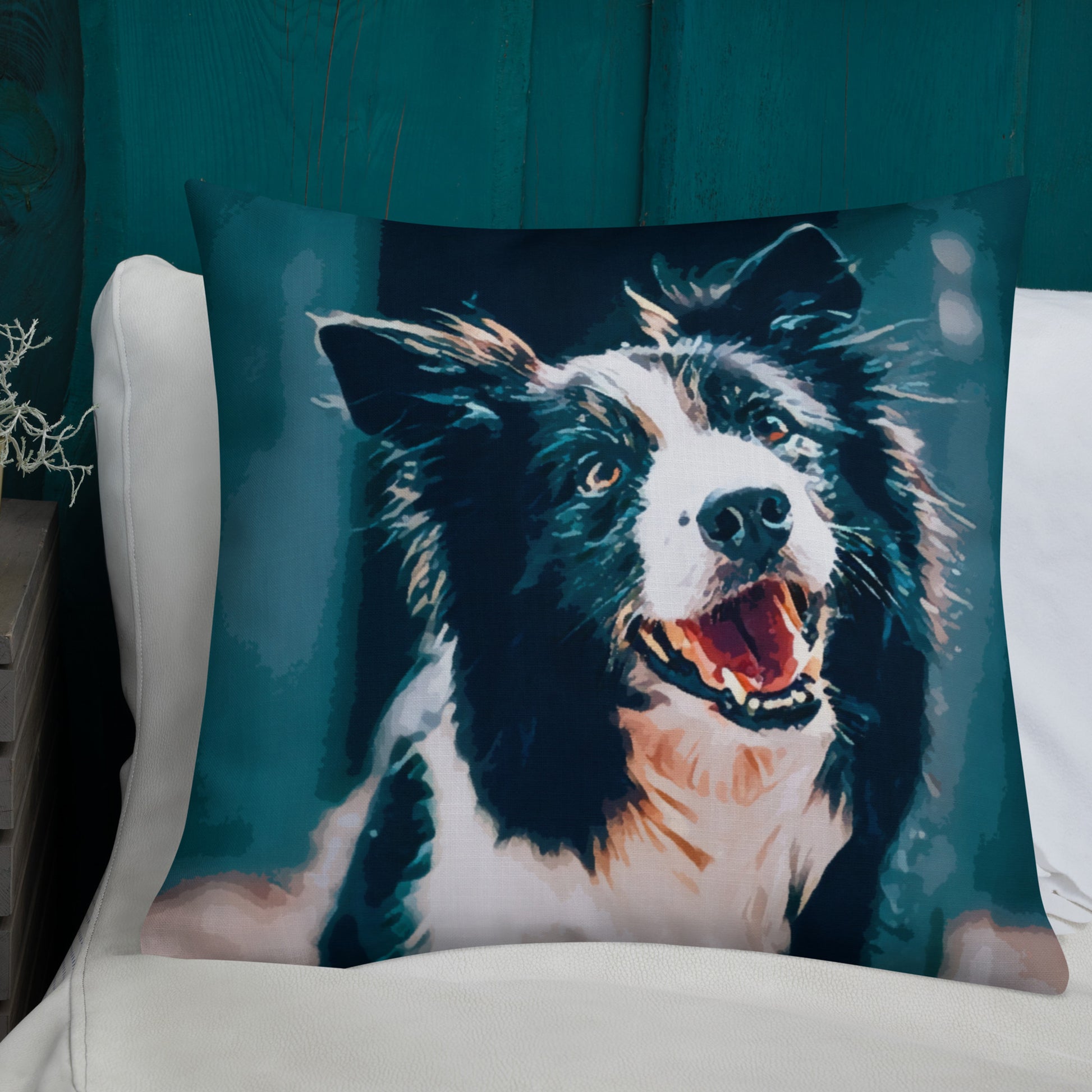 Personalized Pet Photo Premium Pillow | Seepu | 22x22