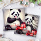 Personalized Christmas Pillow Case - Panda | Seepu | big