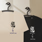 Personalized Line Drawing Unisex Organic Cotton T-Shirt | Seepu | small print