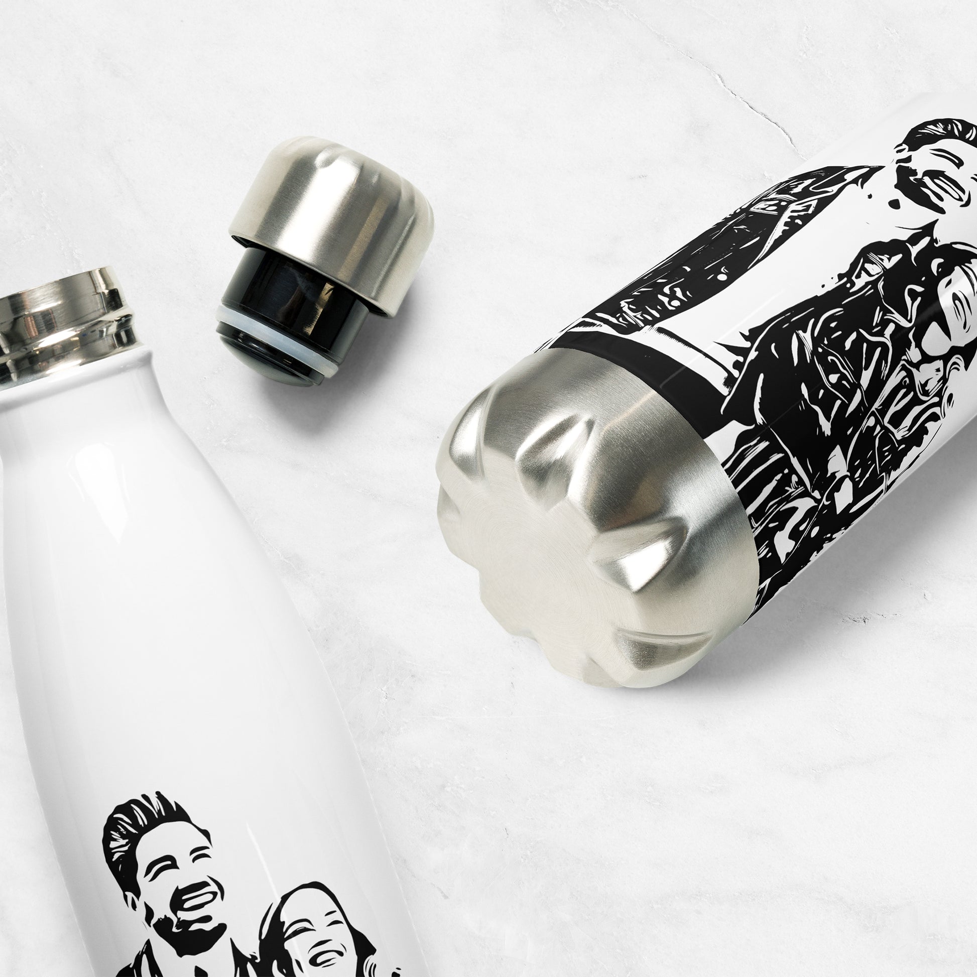 Personalized Line Stainless Steel Water Bottle | Seepu | stainless steel