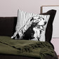 Personalized Pet Line Drawing Premium Pillow | Seepu | 22x22 size