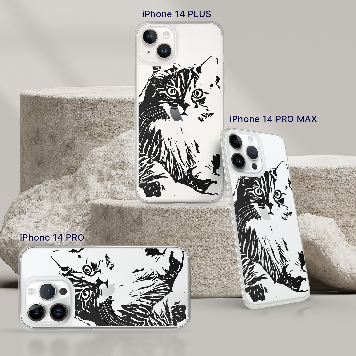 Personalized Pet Line Drawing Case for iPhone | Seepu | iphone 14 plus, iphone 14 pro max, iphone 14 pro