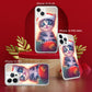 Personalized Christmas iPhone Case - Cat | Seepu | 14 PRO, 14 PLUS, 14 PRO MAX