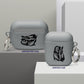 Personalized Line Drawing Rubber Case for AirPods | Seepu| grey