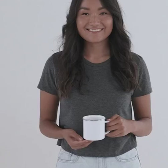 Personalized Enamel Mug - Portrait | Seepu | Product video