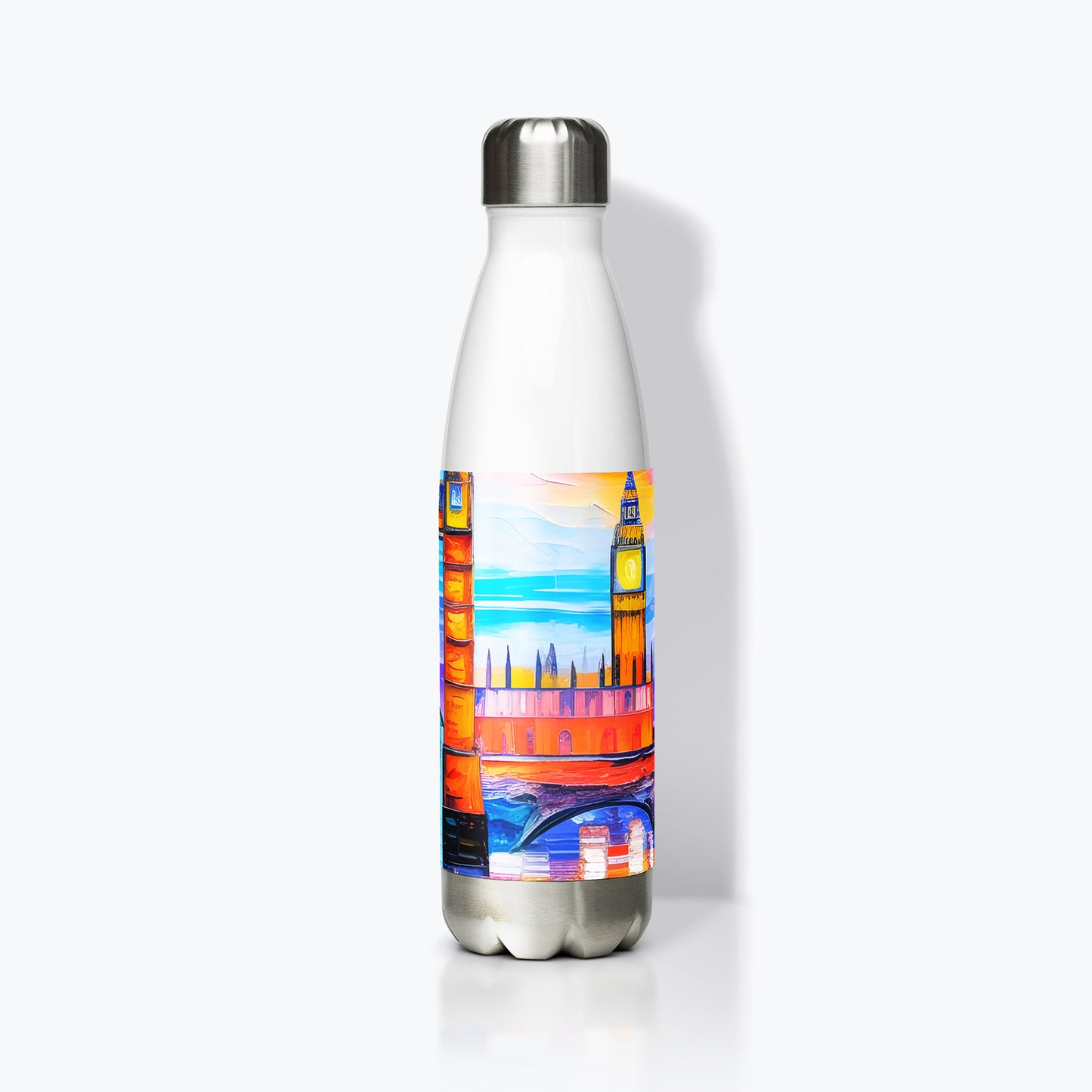 Stainless Steel Water Bottle - London, Tower Bridge