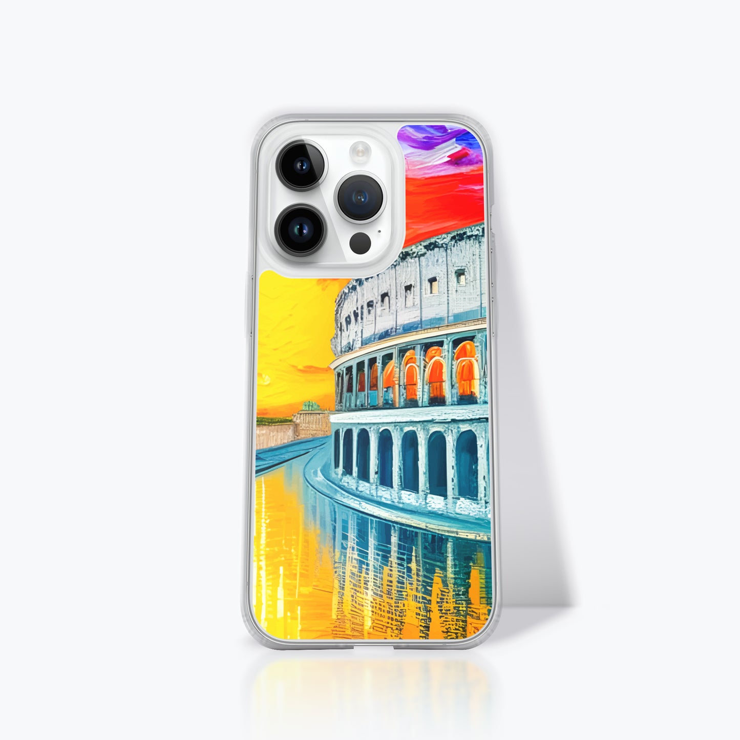 Fashionable iPhone Case with cityscape painting - Rome| Seepu | 