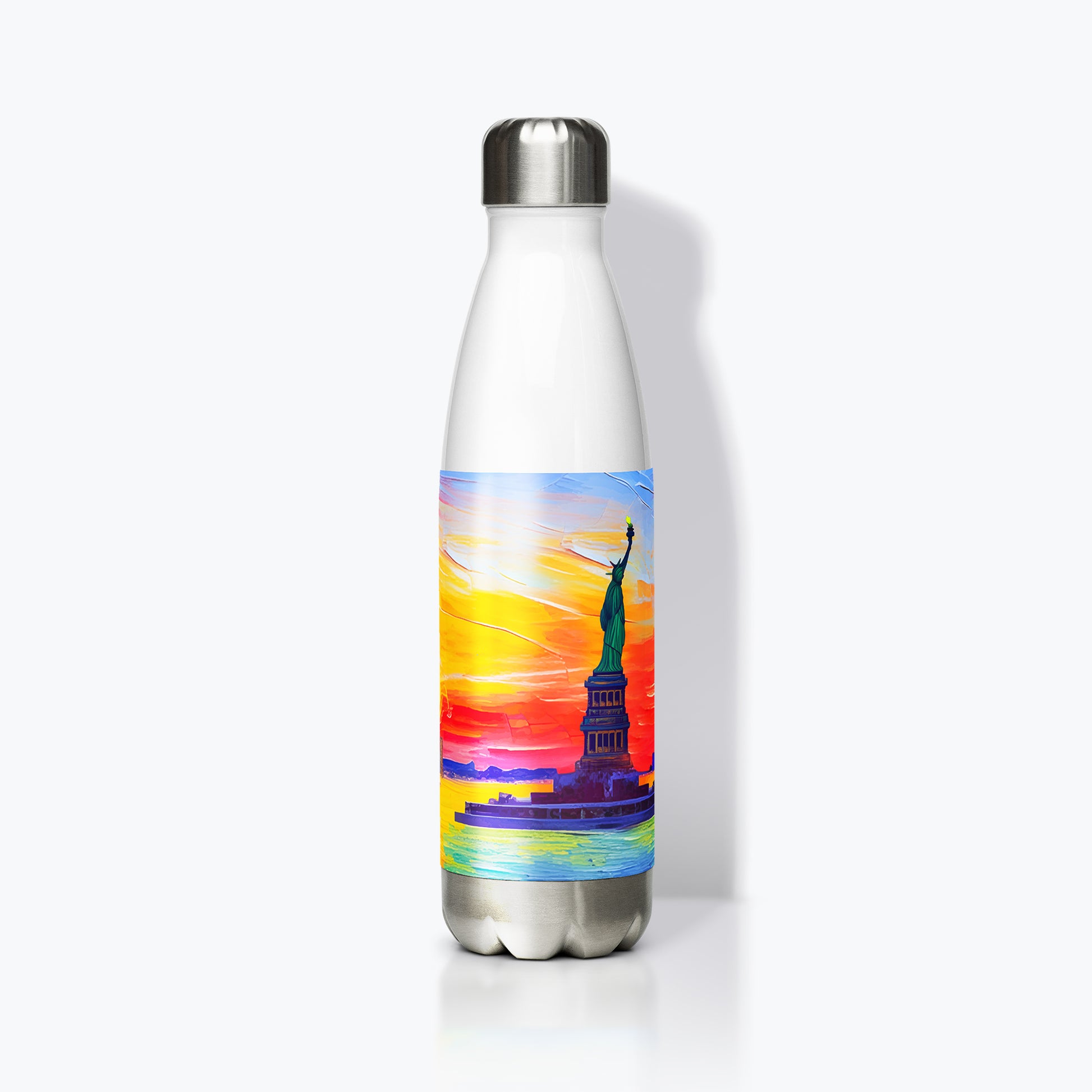 Stainless Steel Water Bottle - New York | Seepu