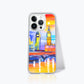 Fashionable iPhone Case with cityscape painting - London Tower Bridge| Seepu | 