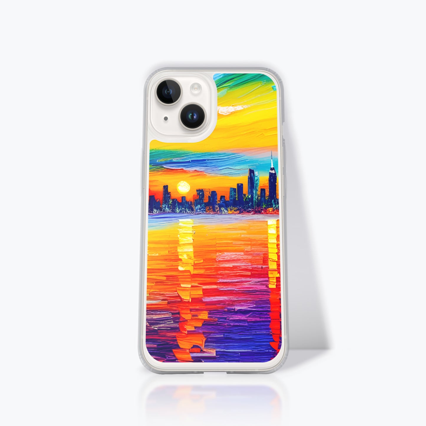 Fashionable iPhone Case with cityscape painting | Seepu |