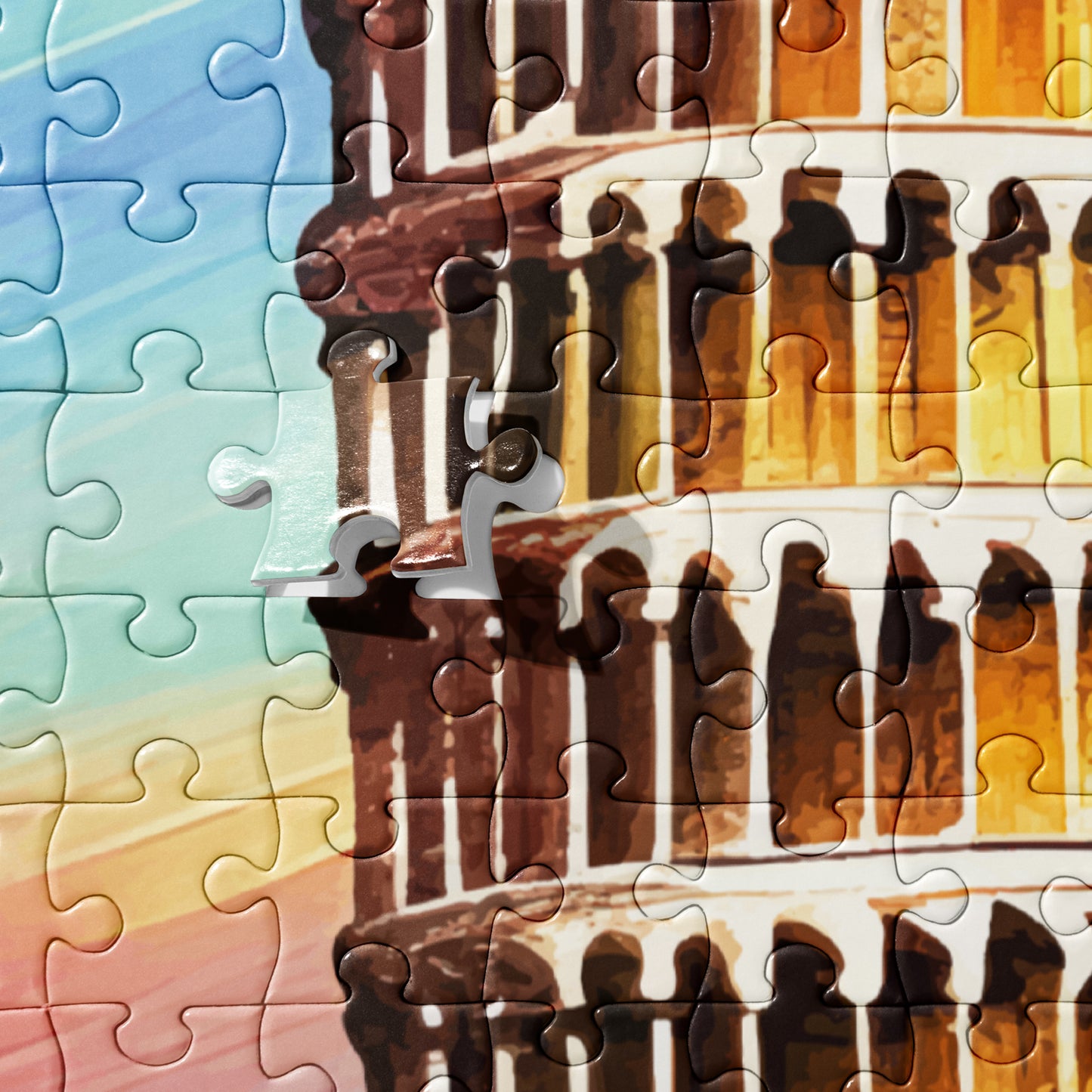 Entertaining Puzzle Activity | Pisa Cityscape | Seepu