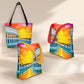 Large tote bag with cityscape painting - Rome | Seepu