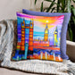 Premium Pillow - London, Tower Bridge