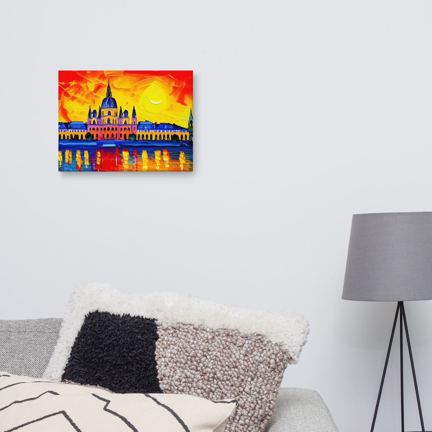 Vienna Palace Artwork: Capture the grandeur and charm of Vienna in this stunning canvas | Seepu